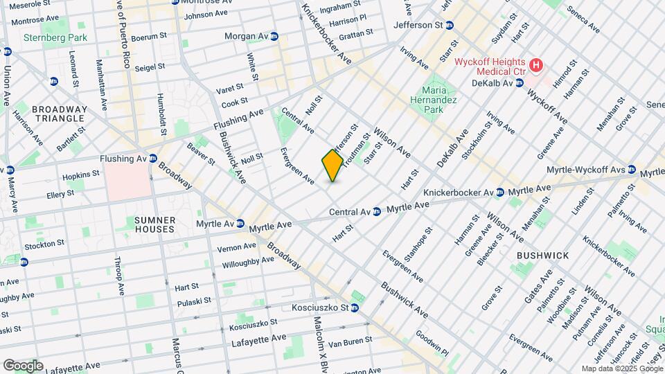 98 Troutman St Map and Location Details