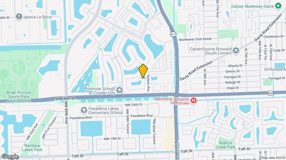 2740 NW 83rd Terrace Map and Location Details