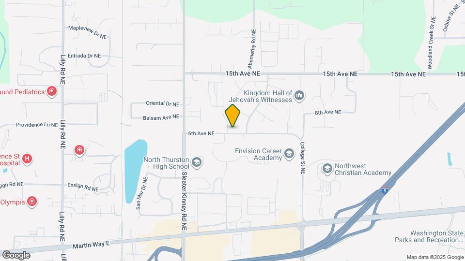 4218 6th Ave NE Map and Location Details