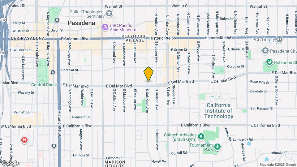 300 S Oak Knoll Ave Map and Location Details