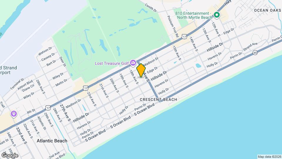 1707 Edge Dr Map and Location Details