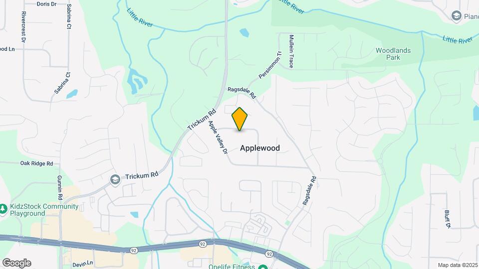 210 Apple Branch Dr Map and Location Details