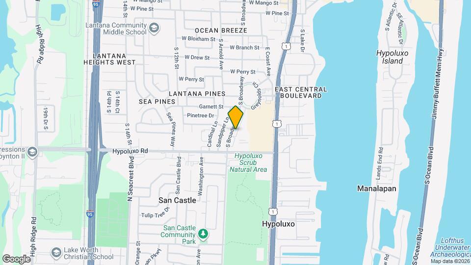 Lantana Gardens Map and Location Details