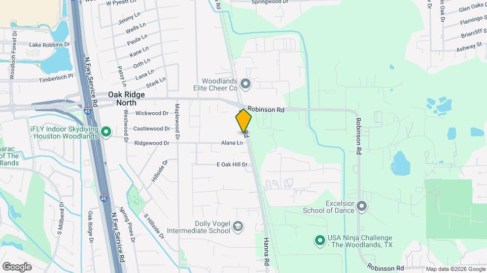 26789 Hanna Rd Map and Location Details