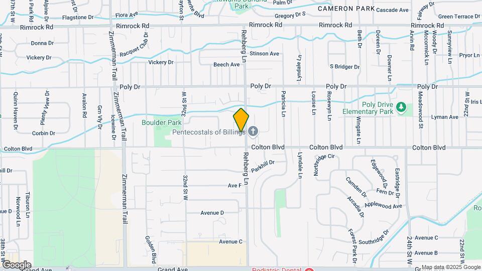2124 Rehberg Ln Mapa y Detalles de la Ubicación