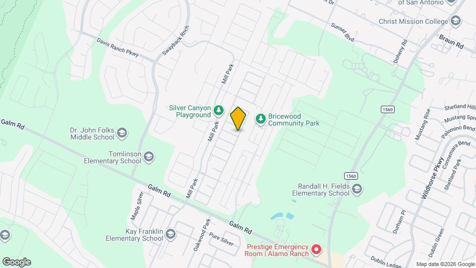 12003 Allard Bluff Map and Location Details