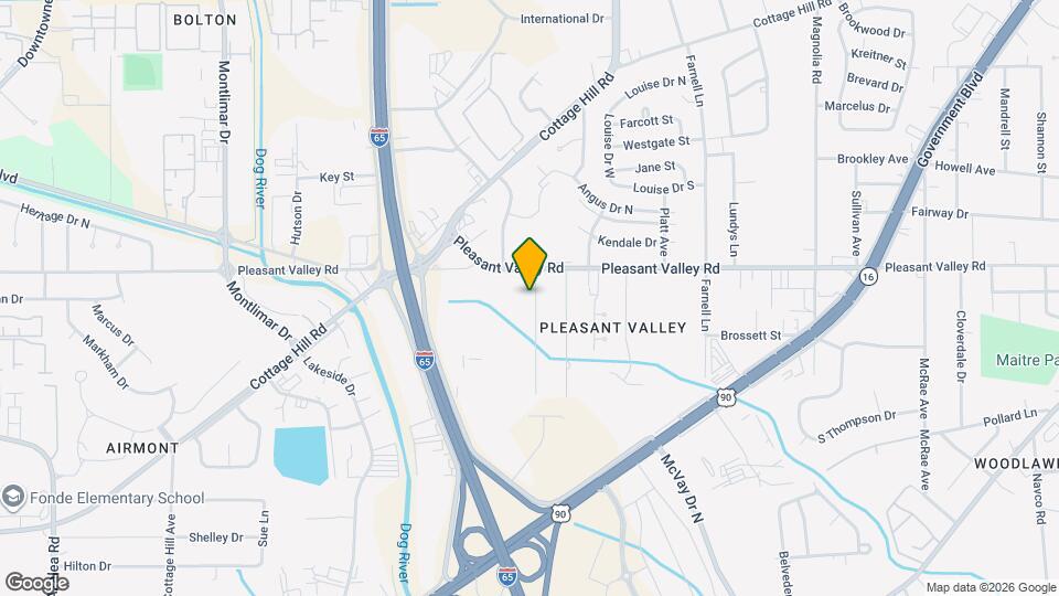 916 Delmar Dr Map and Location Details