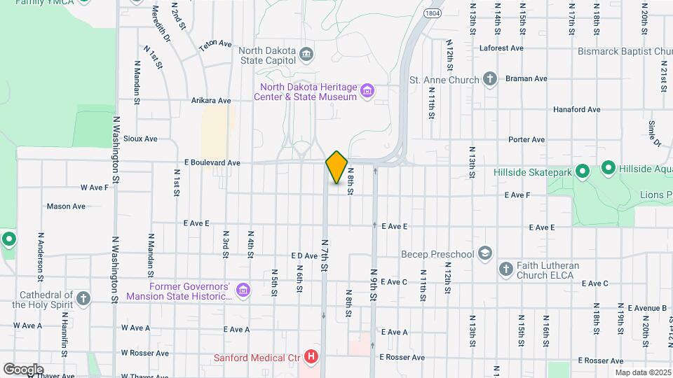 710 E Ave F Map and Location Details