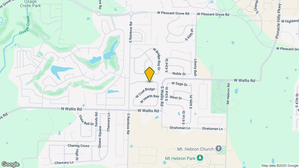 6502 W Hearth Falls Dr Map and Location Details