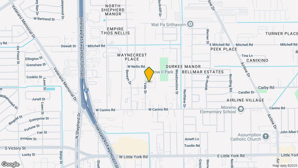 8102 Yale St Map and Location Details