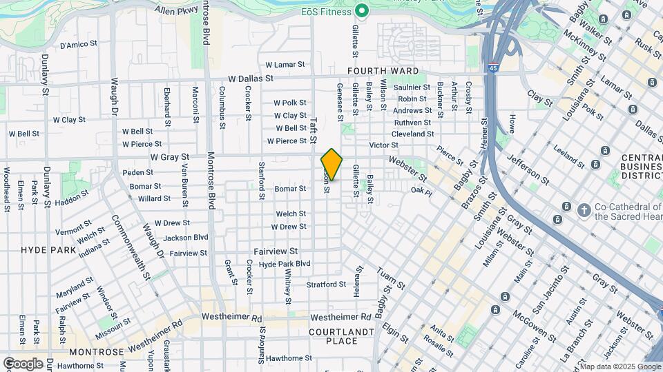 1717 W Webster St Mapa y Detalles de la Ubicación