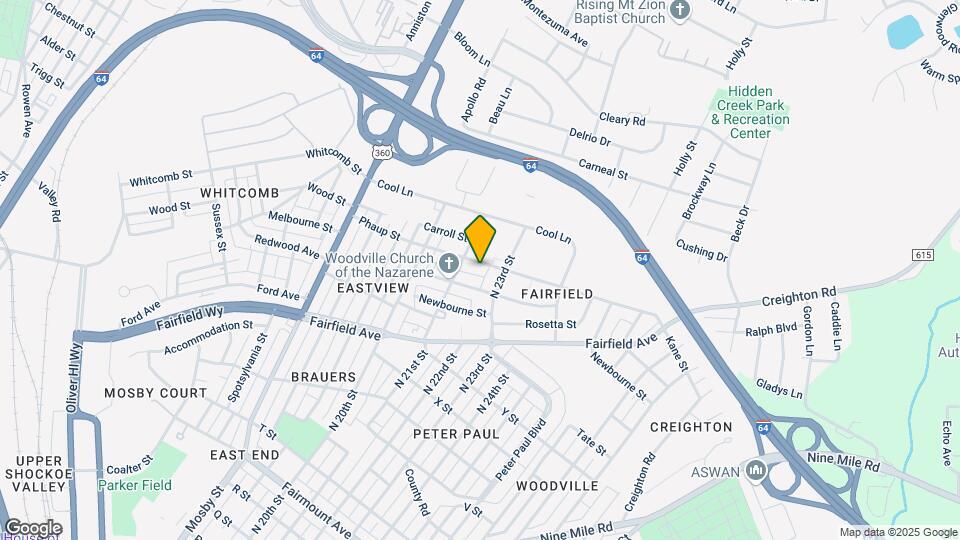 2115 Phaup St Map and Location Details