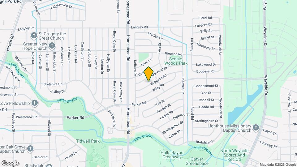 7237 Boggess Rd Mapa y Detalles de la Ubicación