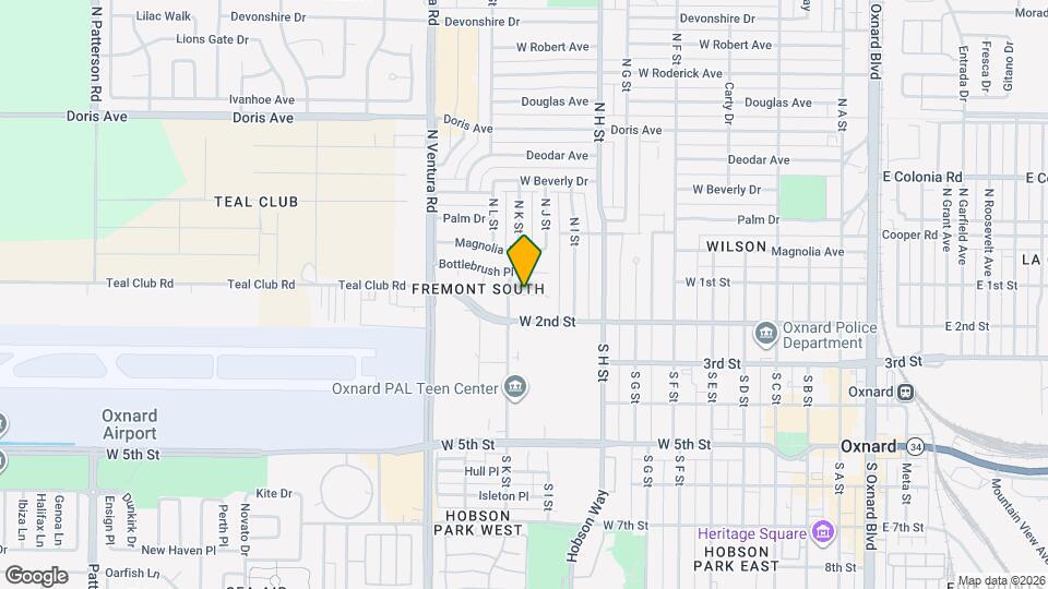 1160 W 1st St Map and Location Details