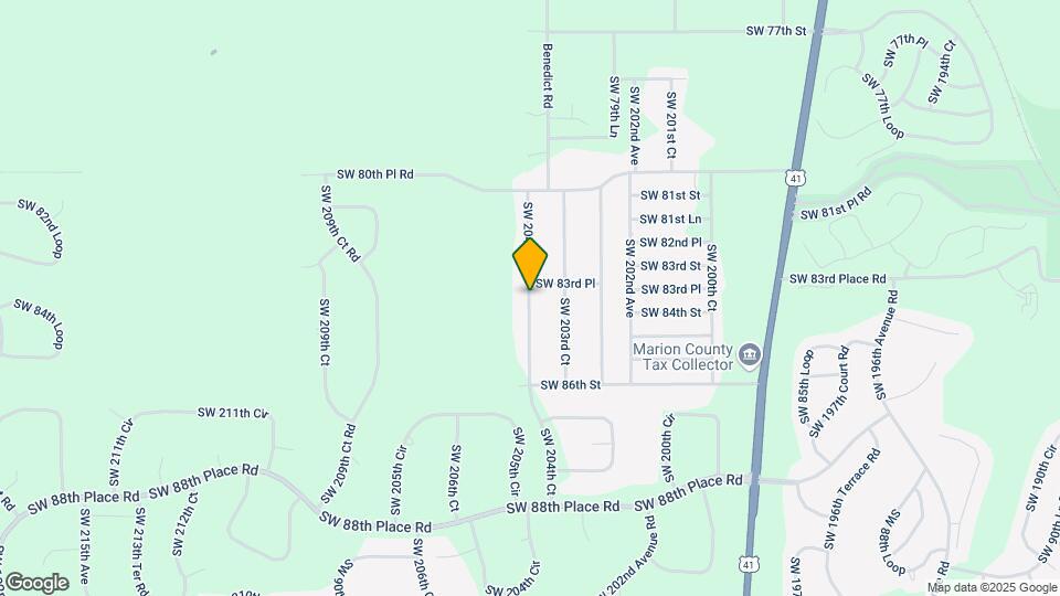 8383 SW 204th Ct Map and Location Details