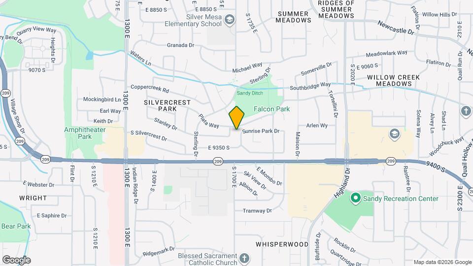 9302 Sunrise Park Dr Mapa y Detalles de la Ubicación