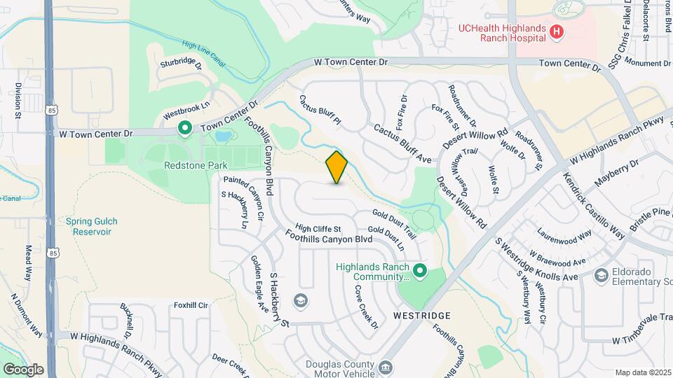 9320 Cove Creek Dr Map and Location Details