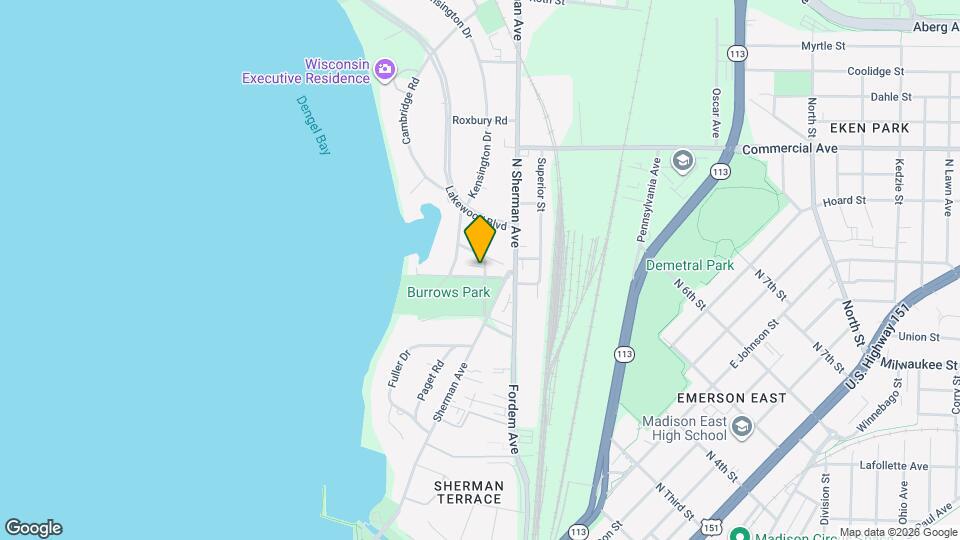 201 Warner Dr Map and Location Details