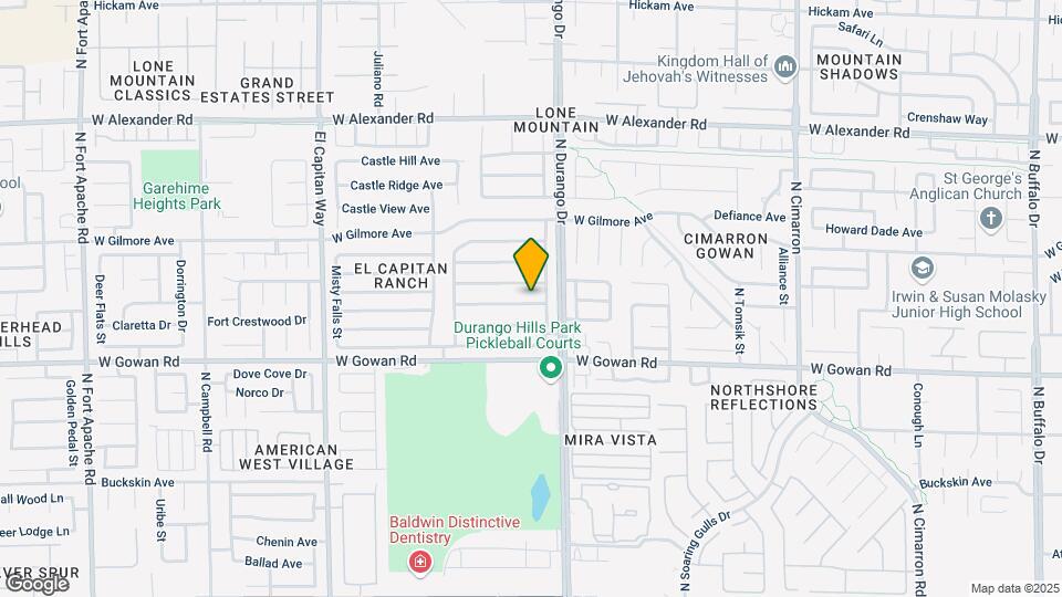 8508 Copper Knoll Ave Map and Location Details