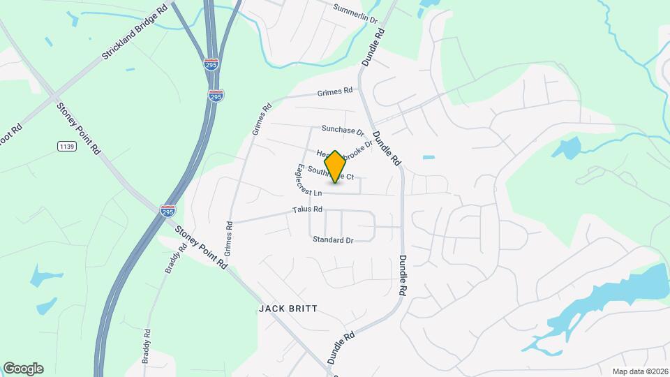 3021 Eaglecrest Ln Map and Location Details