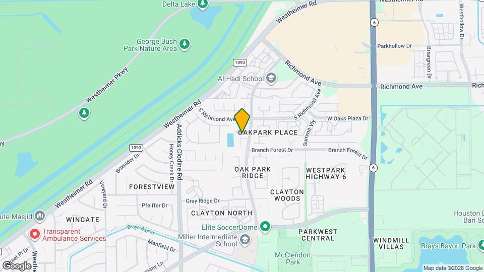 15014 Middle Oaks Blvd Map and Location Details