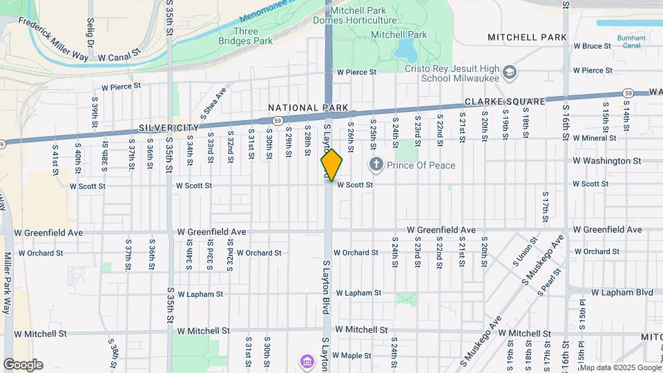 1202 S Layton Blvd Map and Location Details
