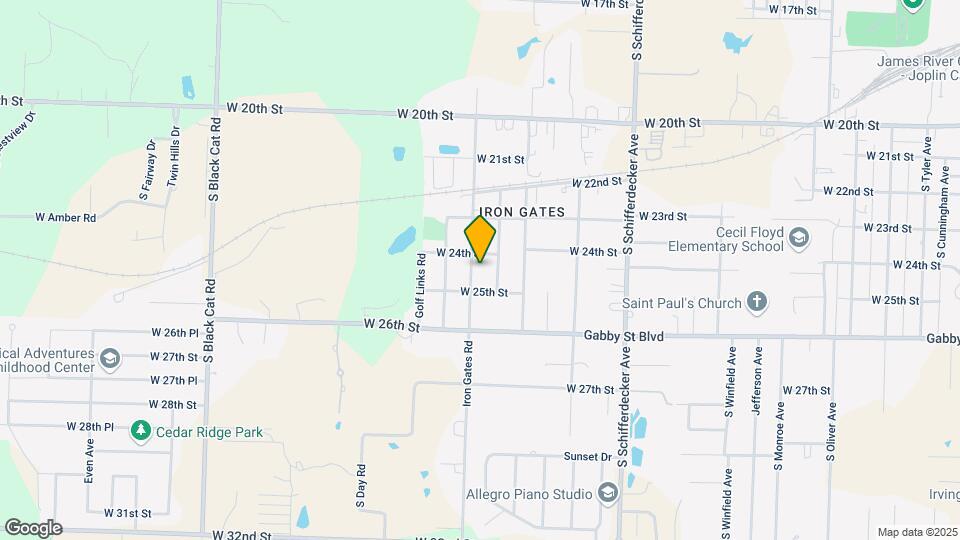 2413 Iron Gates Rd Map and Location Details