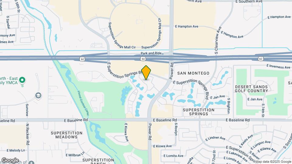 San Montego Apartments Map and Location Details