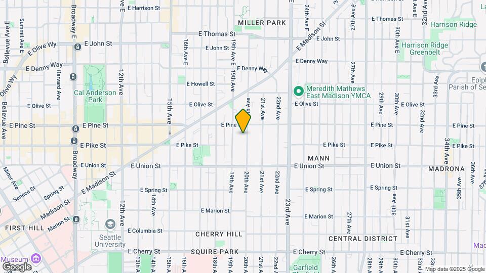 1455-1463 20th Ave Mapa y Detalles de la Ubicación