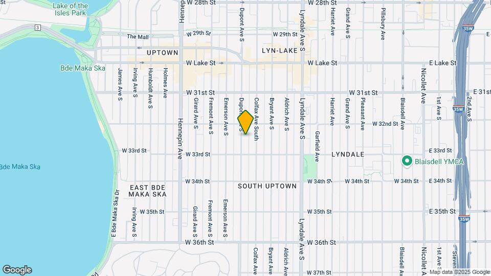 3225 Dupont Ave S Mapa y Detalles de la Ubicación