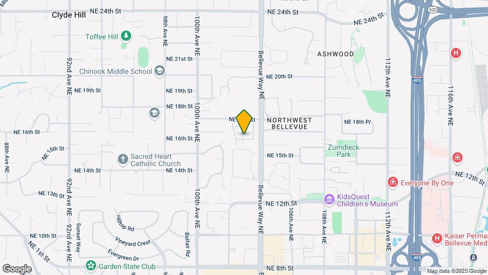 10306 NE 16th St, Unit P5 Map and Location Details