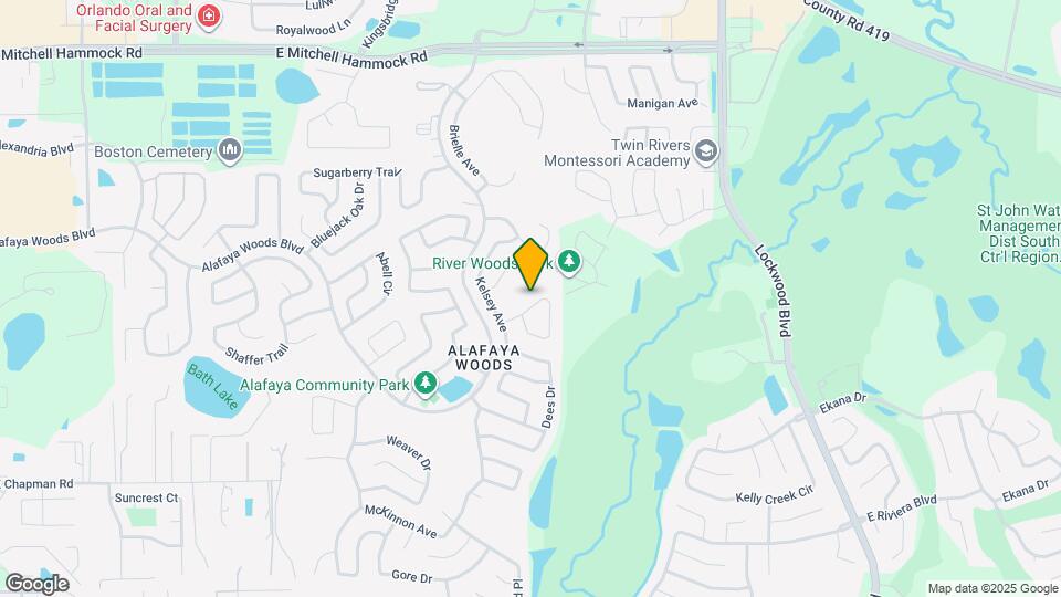 1614 Sand Key Cir Map and Location Details