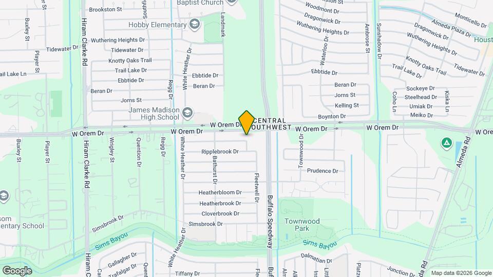 3714 Brookmeade Dr Map and Location Details