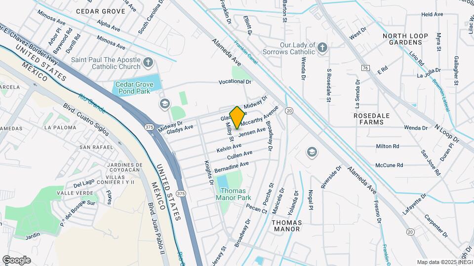 253 Jensen Ave Map and Location Details