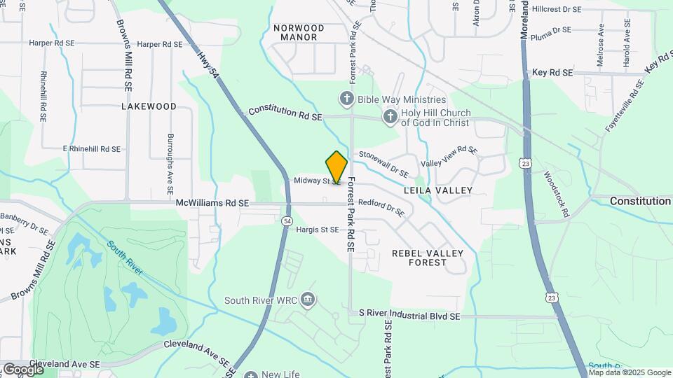 873 Midway St SE Map and Location Details