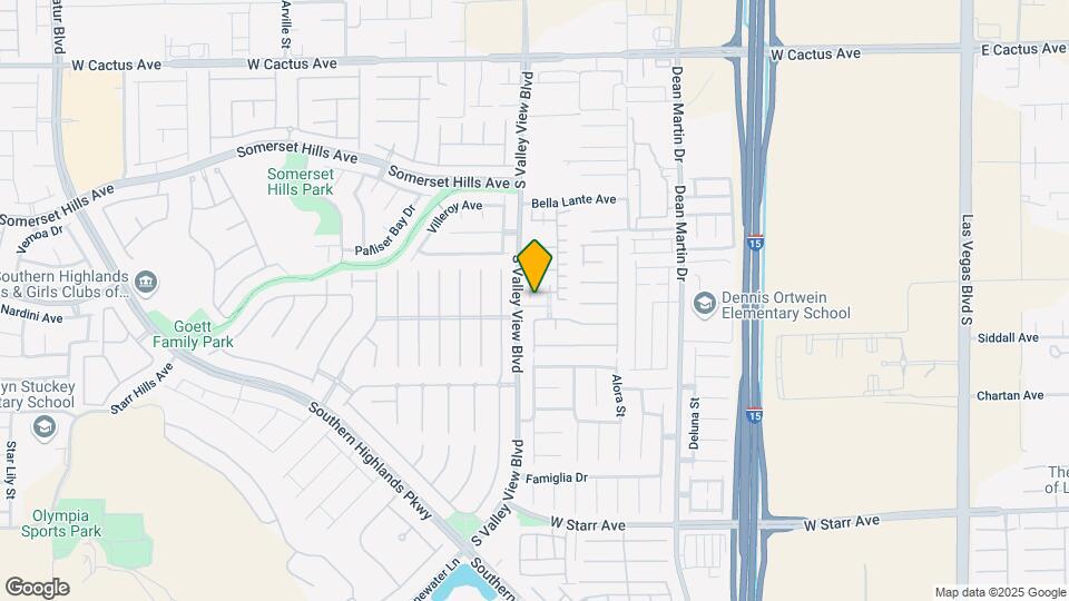 3761 Corpolo Ave Map and Location Details