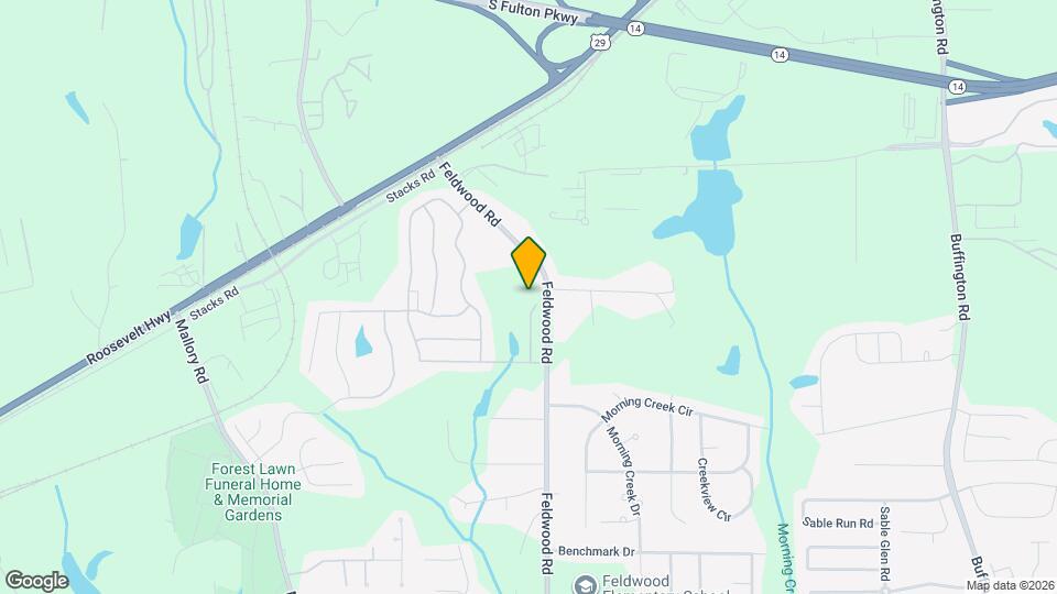 813 Blue Hill Ln Map and Location Details