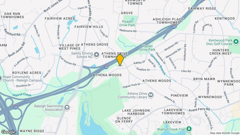 5508 Kaplan Dr, Unit B Mapa y Detalles de la Ubicación