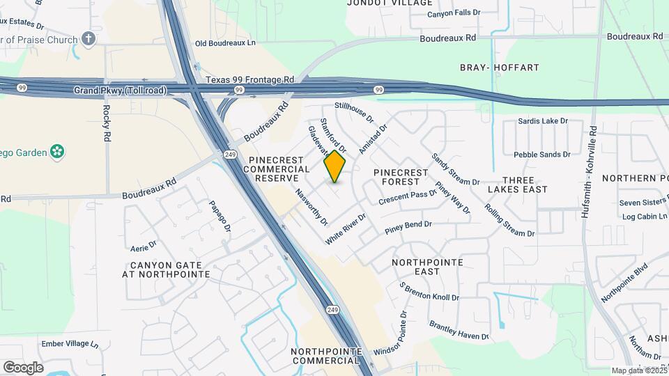 12210 Evening Glen Ct Mapa y Detalles de la Ubicación
