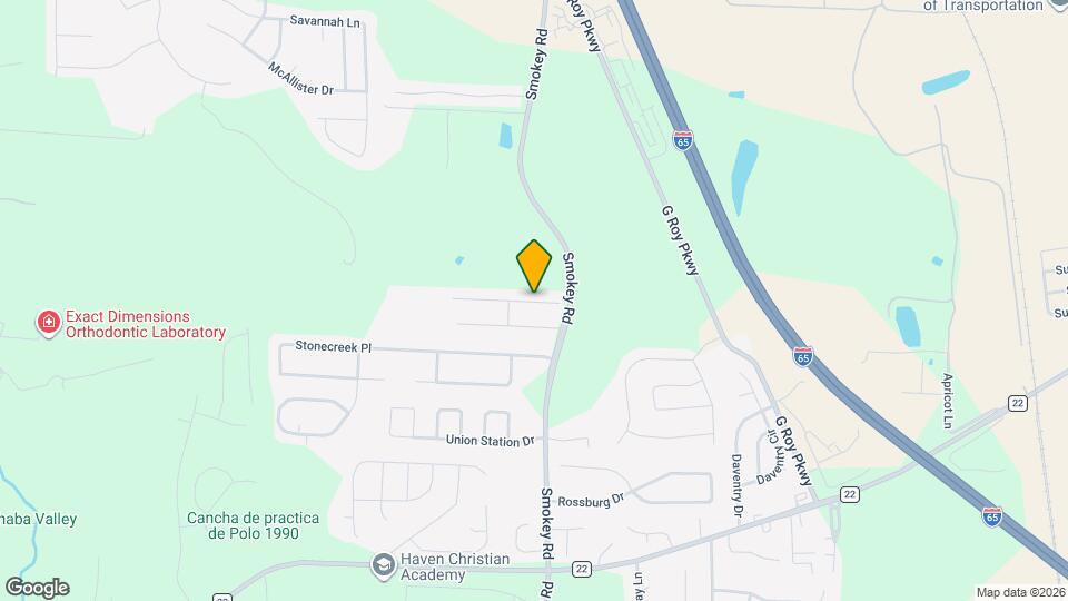 550 The Heights Ln Map and Location Details