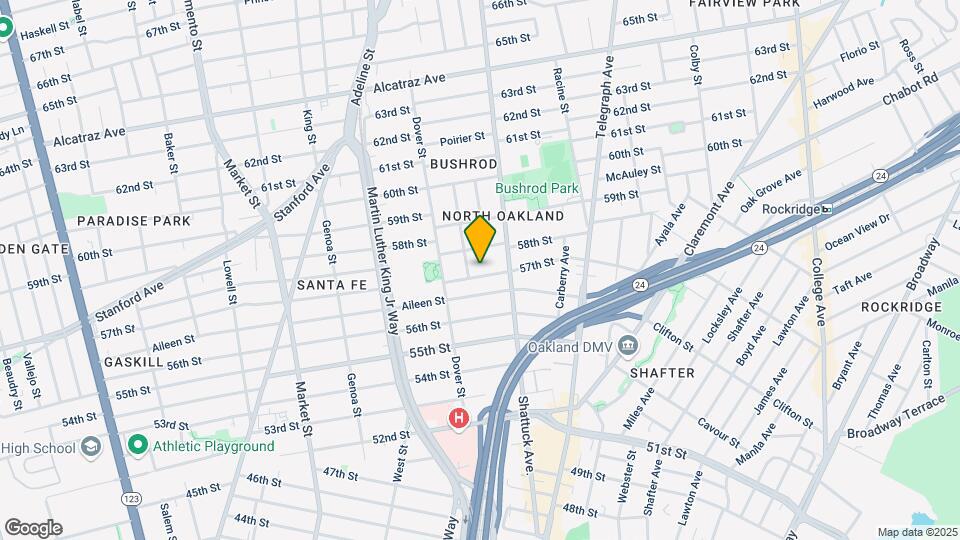 638 57th St Mapa y Detalles de la Ubicación
