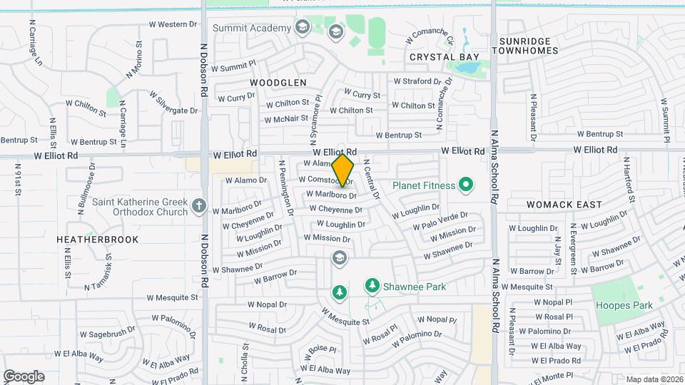 1504 W Marlboro Dr Map and Location Details