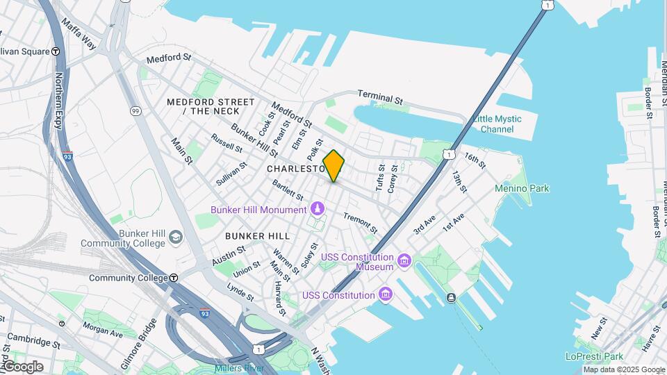 134 Bunker Hill St-Unit -2 Map and Location Details