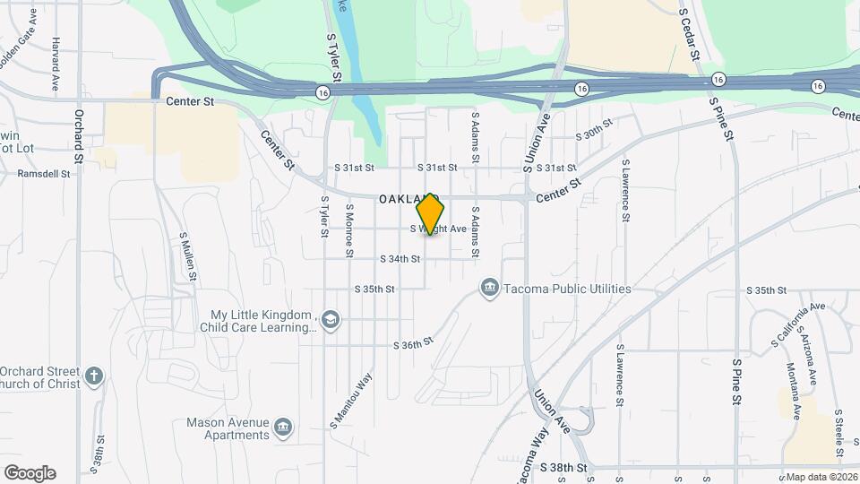 3309 S Proctor St Map and Location Details