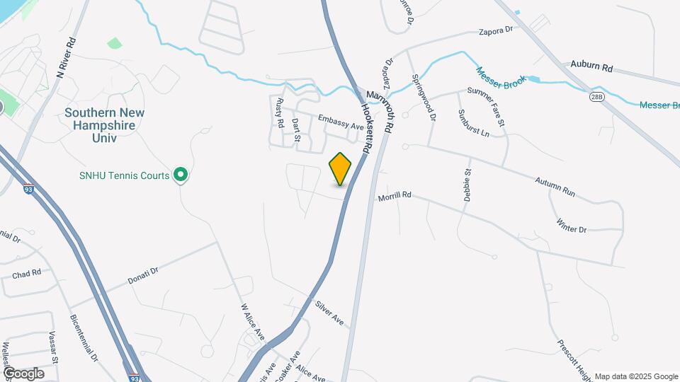 1160 Hooksett Rd, Unit 1160 Hooksett Rd Apt 3 Map and Location Details