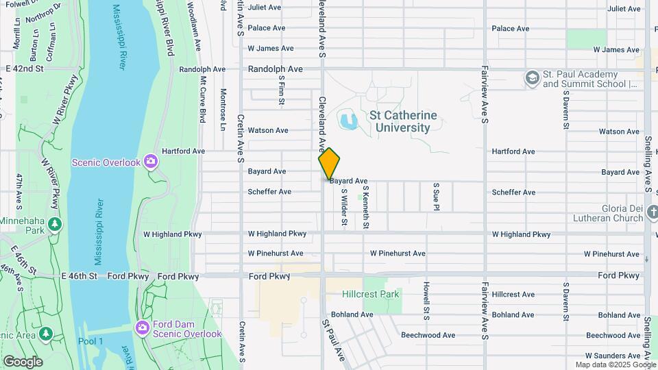 2056 Bayard Ave Map and Location Details