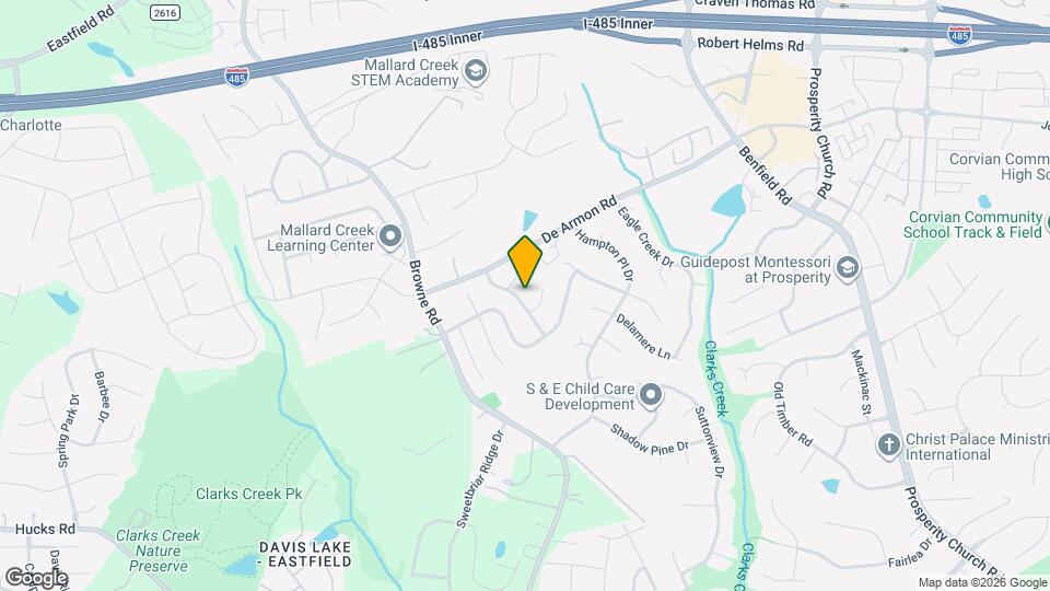 8604 Mineral Ridge Way Mapa y Detalles de la Ubicación