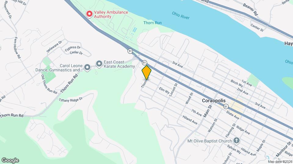 500 Mount Vernon Ave Map and Location Details