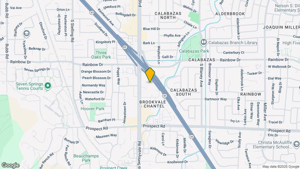 6947 Chantel Ct Map and Location Details