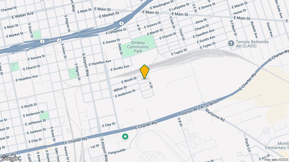 1841 Milton St Mapa y Detalles de la Ubicación